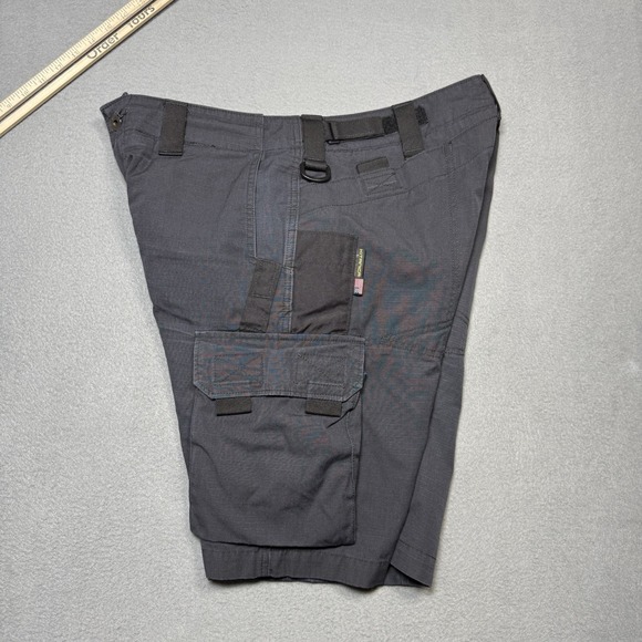Kitanica Tactical Cargo Shorts Mens 36 Gray Ripstop Utility USA Made - Picture 4 of 9